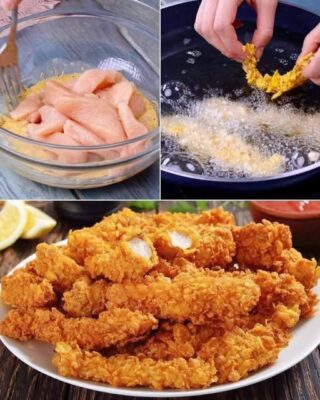CRISPY CHICKEN STRIPS RECIPE