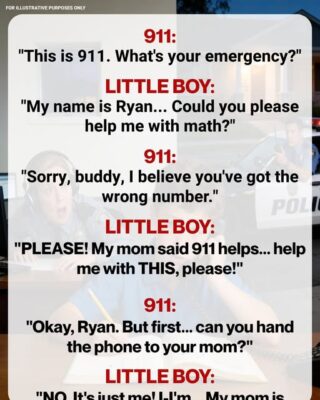 A Boy Phoned 911 About His Math Homework— Police Arrive and Discover the Real Emergency