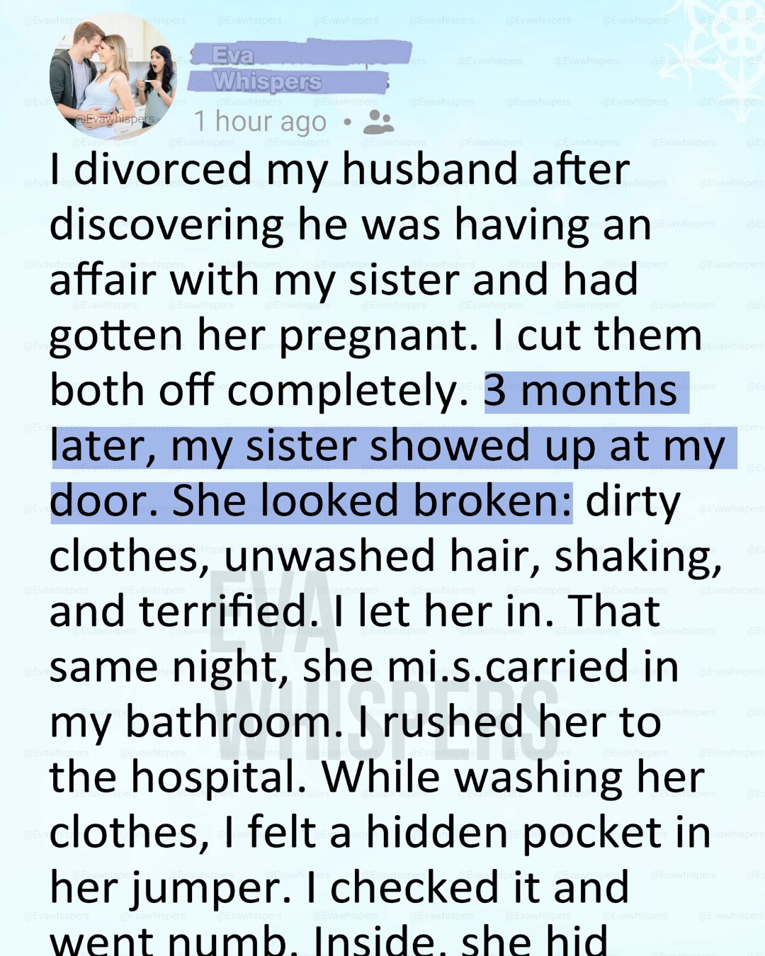 I Hated My Sister for Destroying My Marriage… Until the Night She Lost the Baby
