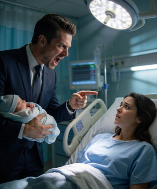 My hubby grabbed our baby for the first time, then yelled, “This is not my child, I need a DNA test!”