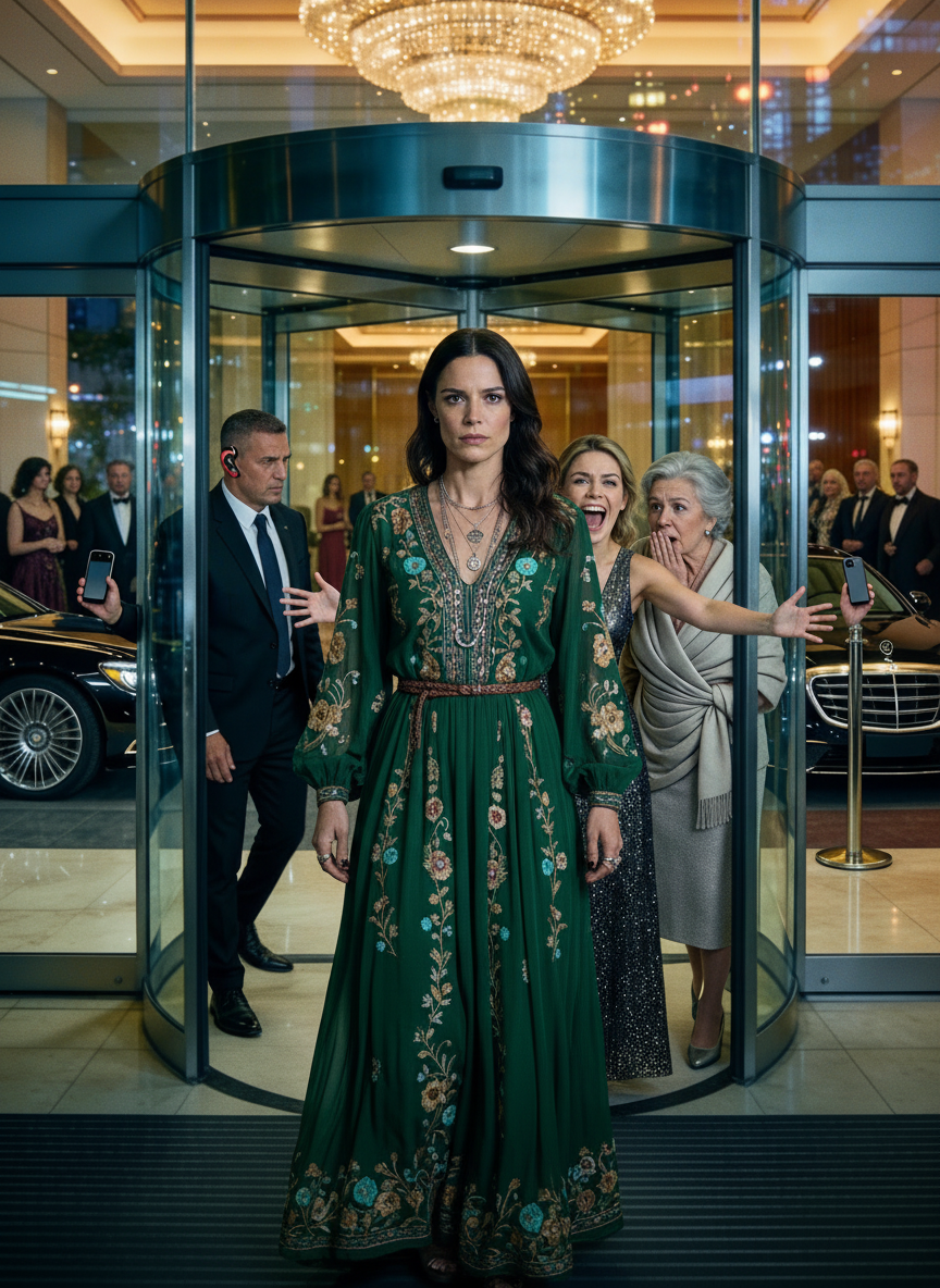 My brother stopped me at the velvet-rope entrance to my own five-star hotel, smirking like I was some random nobody trying to sneak in.