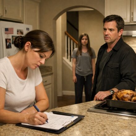 lts My husband dropped divorce papers onto the kitchen counter and said, “I’m taking everything. The house. The money. Even the kids”—so I signed before he could finish, let him celebrate for two full weeks, and stayed quiet while he told everyone he’d already won, because there was one thing he forgot to check before walking out of my life.